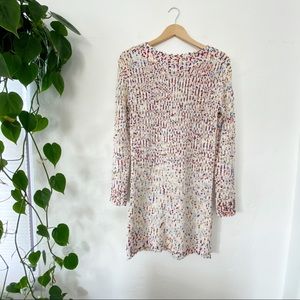NWT BCBG Multi-Color Sweater Dress